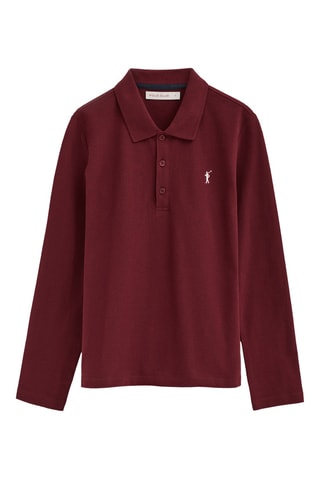 Polo regular - Bordeaux