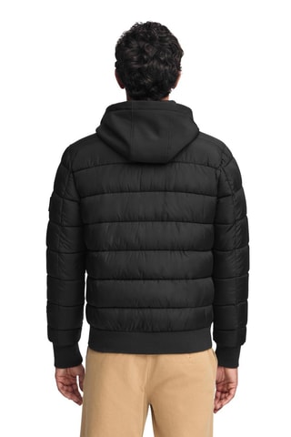 Doudoune à capuche - Noir