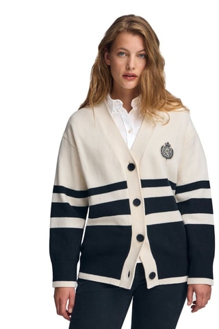 Gilet - Blanc et bleu