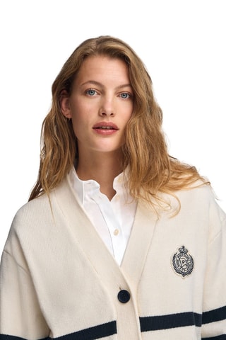 Gilet - Blanc et bleu