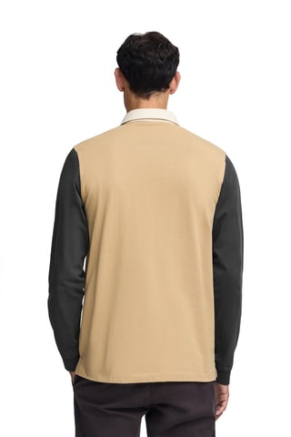 Polo Relaxed - Grijs en bruin