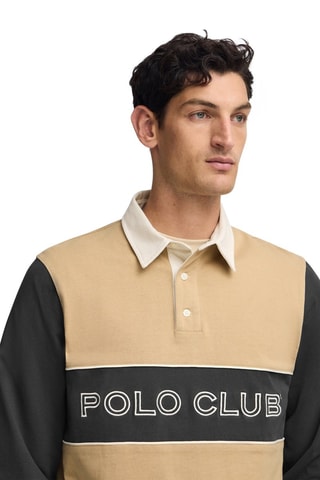 Polo Relaxed - Grijs en bruin