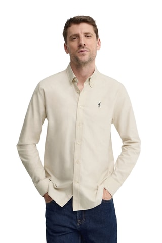 Chemise regular - Beige
