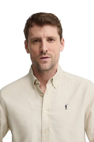 Chemise regular - Beige