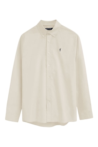 Chemise regular - Beige