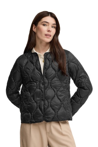 Gewatteerde Jas - Zwart