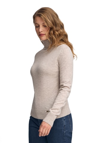 Pull en mérinos - Beige