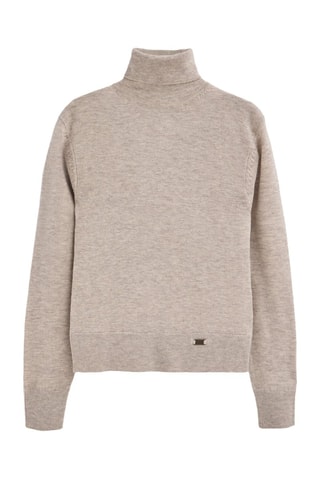 Pull en mérinos - Beige