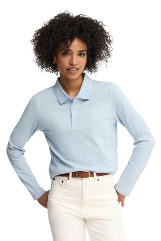 Polo regular - Bleu clair