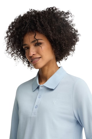 Polo regular - Bleu clair