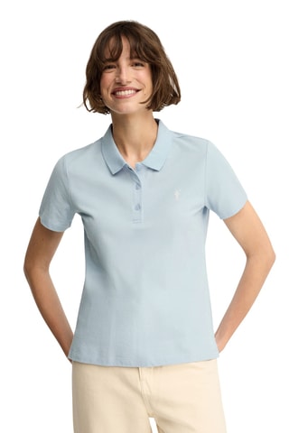 Polo regular - Bleu clair