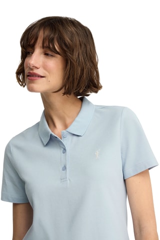 Polo regular - Bleu clair