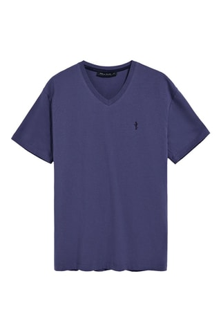 T-shirt regular - Blauw