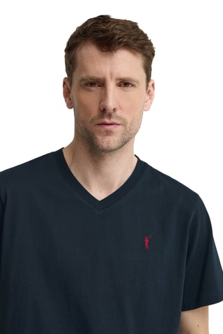 T-shirt Regular - Marineblauw