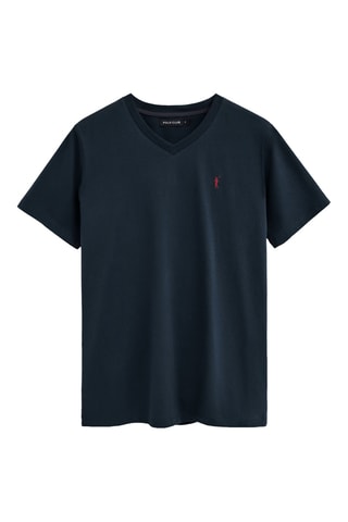 T-shirt Regular - Marineblauw