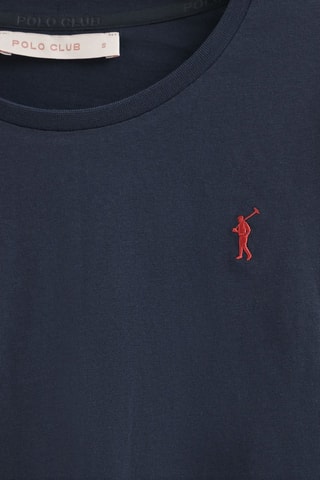 T-shirt Slim Fit - Blauw en rood