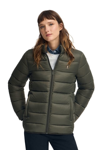 Gewatteerde Jas - Groen