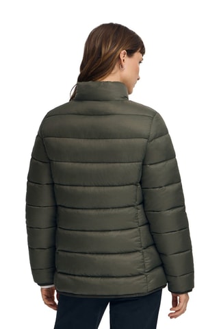 Gewatteerde Jas - Groen