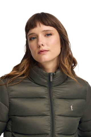 Gewatteerde Jas - Groen