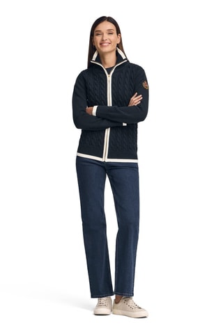 Gilet slim - Blanc et bleu