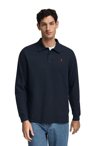 Polo Relaxed - Blauw en rood