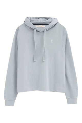 Sweater met Capuchon - Lichtblauw