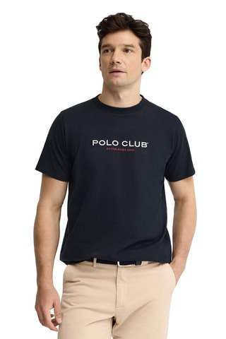 T-shirt Regular - Marineblauw