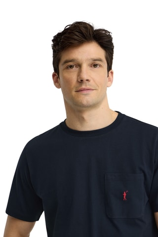 T-shirt Regular - Marineblauw