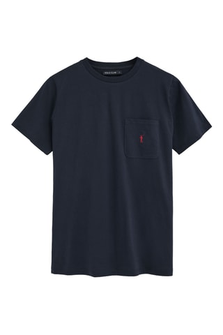 T-shirt Regular - Marineblauw