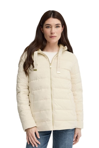 Dubbelzijdige Gewatteerde Jas - Beige