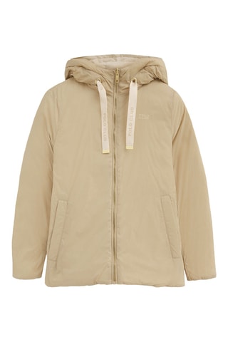 Dubbelzijdige Gewatteerde Jas - Beige