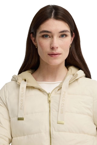 Dubbelzijdige Gewatteerde Jas - Beige