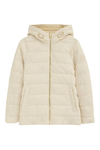 Dubbelzijdige Gewatteerde Jas - Beige