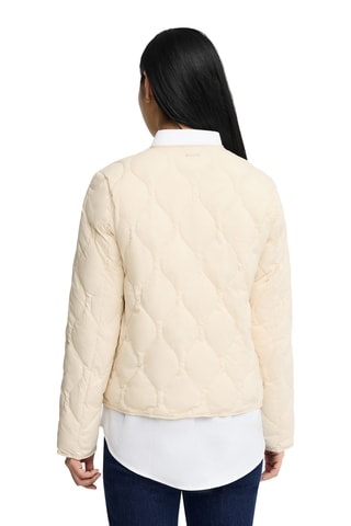 Gewatteerde Jas - Beige