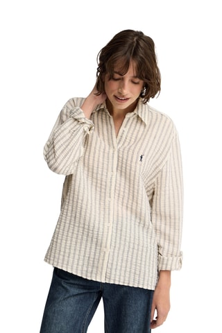 Blouse Loose - Marineblauw