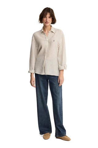 Blouse Loose - Marineblauw