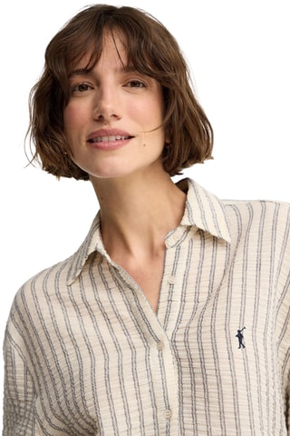 Blouse Loose - Marineblauw