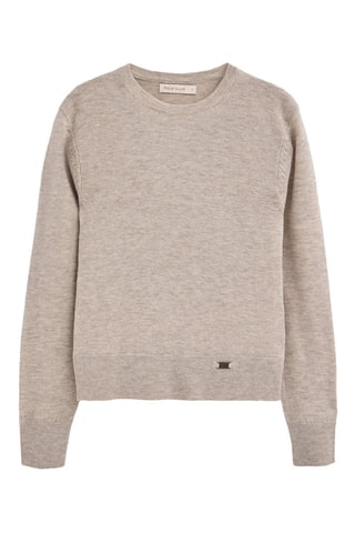 Merinoswollen Trui - Wit