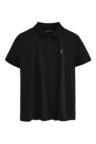 Polo Slim Fit - Zwart