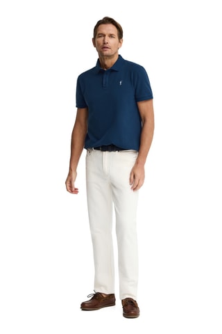 Polo Slim Fit - Blauw