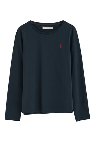 T-shirt regular - Bleu marine