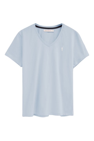 T-shirt Regular - Lichtblauw