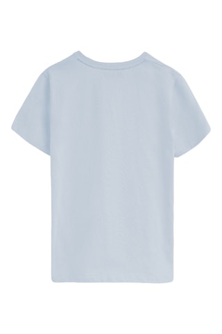 T-shirt Regular - Lichtblauw