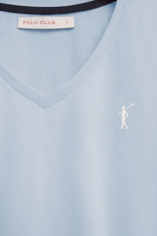 T-shirt Regular - Lichtblauw