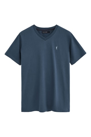 T-shirt Regular - Blauw