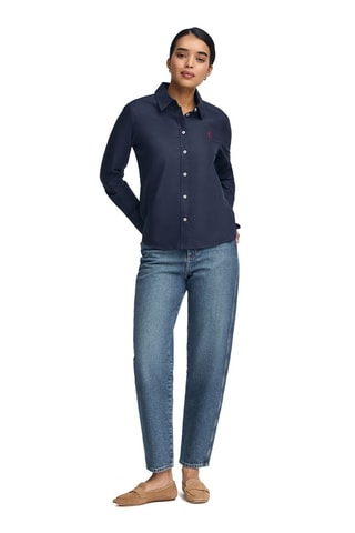 Blouse Regular Fit - Blauw