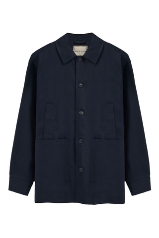 Veste en lin - Bleu marine