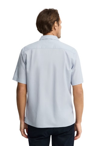 Chemise regular en lin - Bleu clair