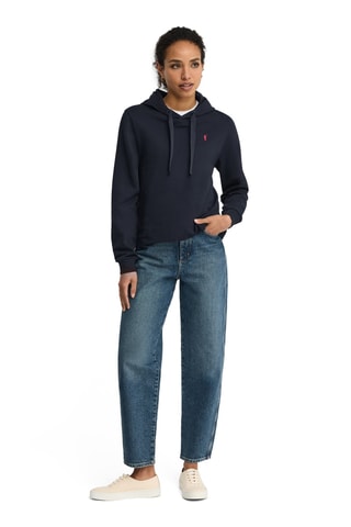 Sweater met Capuchon - Marineblauw