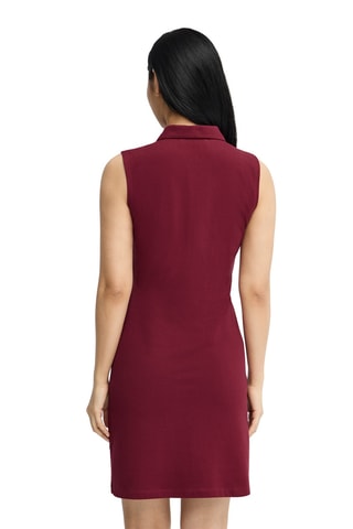 Polo-jurk - Bordeauxrood